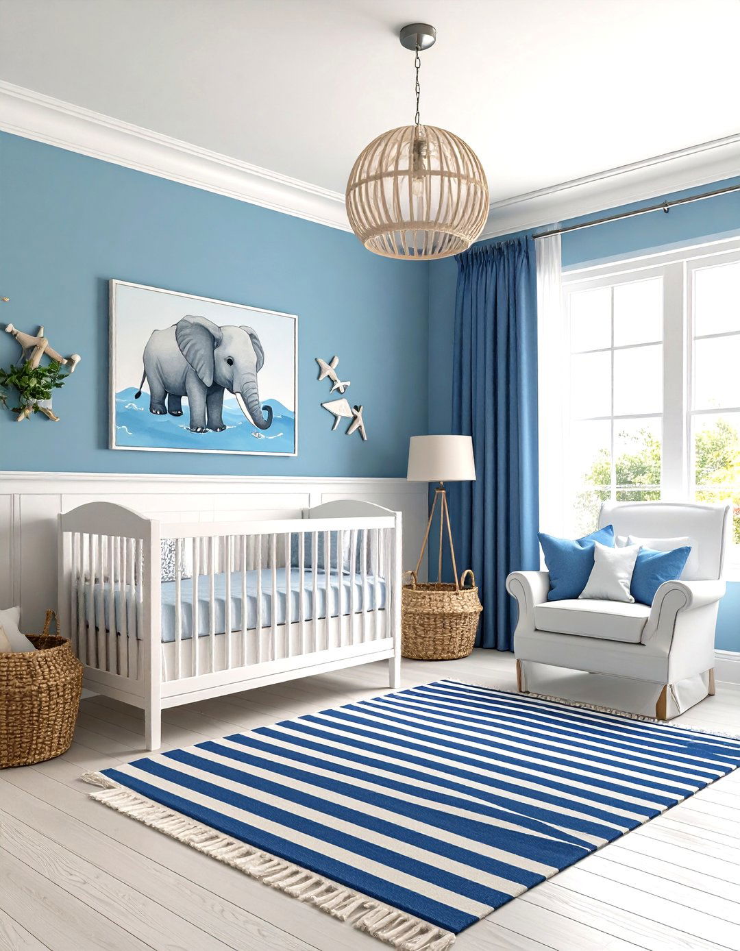 Coastal Breeze Elephant Nursery - 20 Elephant Nursery Ideas