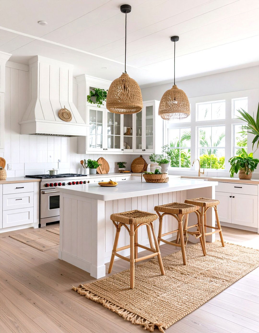 Coastal Cabana Tropical Kitchen - 20 Tropical Kitchen Ideas