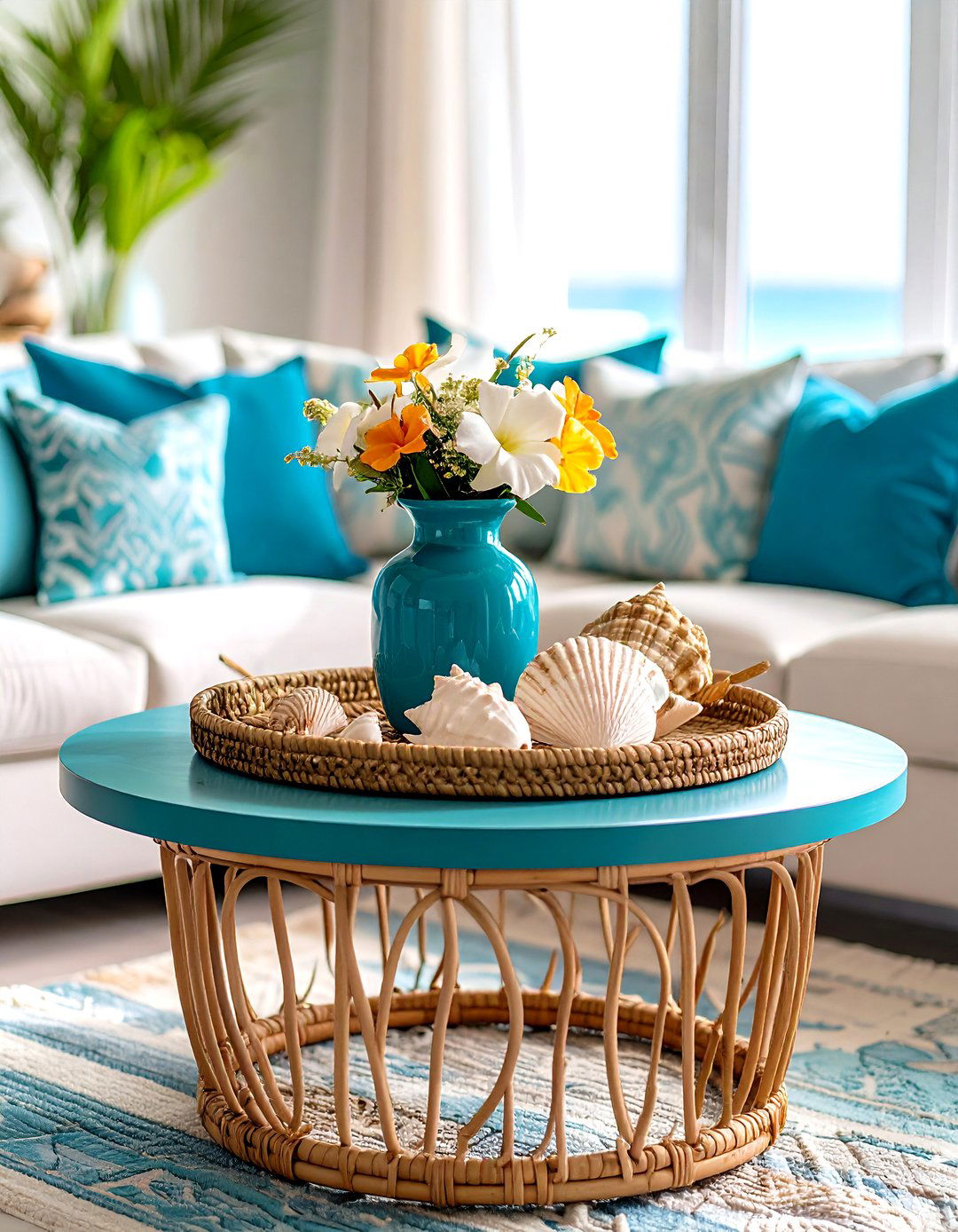 Coastal Coffee Table Theme - 20 Coffee Table Decor Ideas