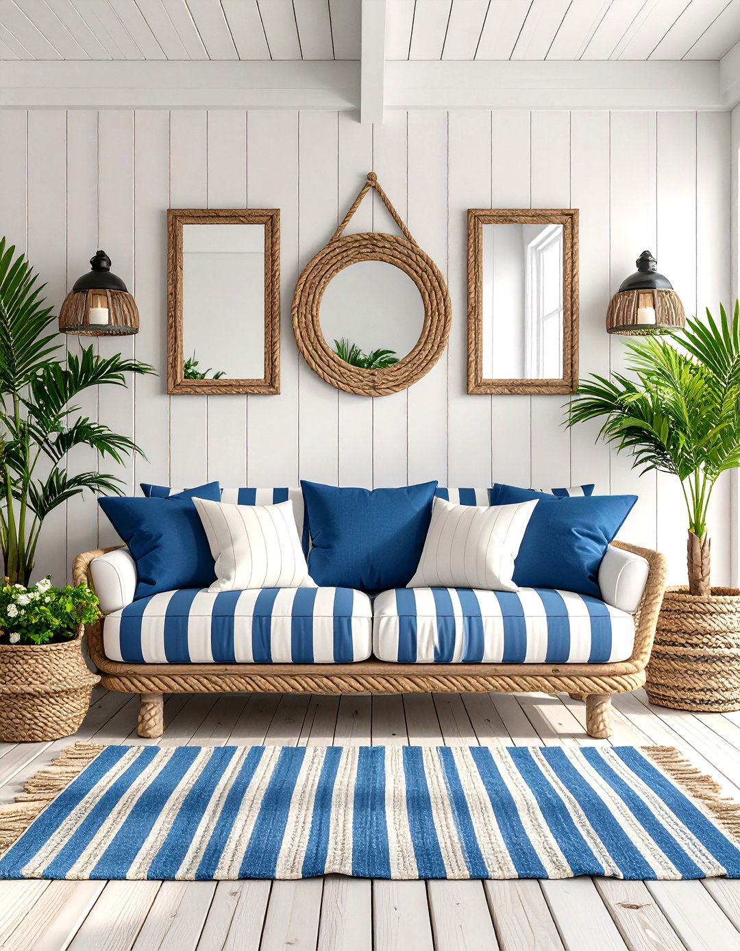 Coastal Cottage Escape - 20 She Shed Interior Ideas
