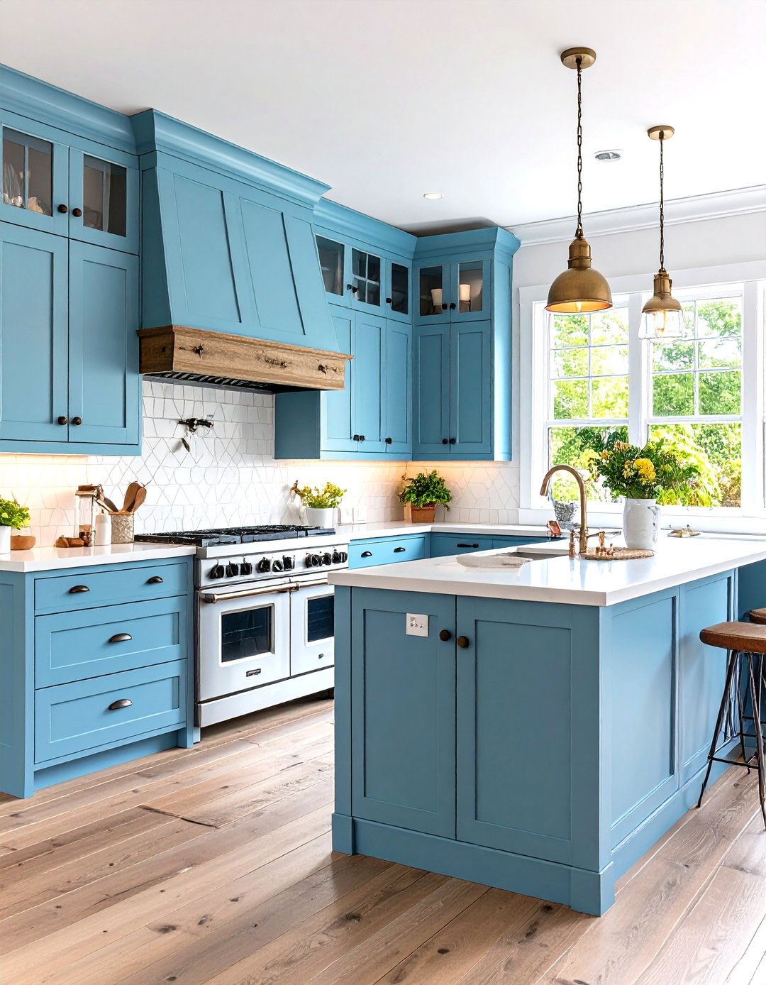 Coastal Cottage Kitchen With White Appliances - 20 Kitchen With White Appliances Ideas