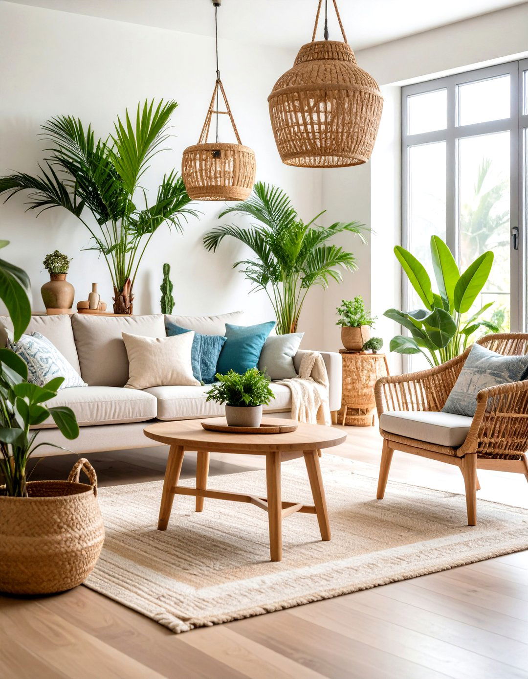 Coastal Decor Blue and White Striped Textile Combinations - 20 Coastal Decor Ideas