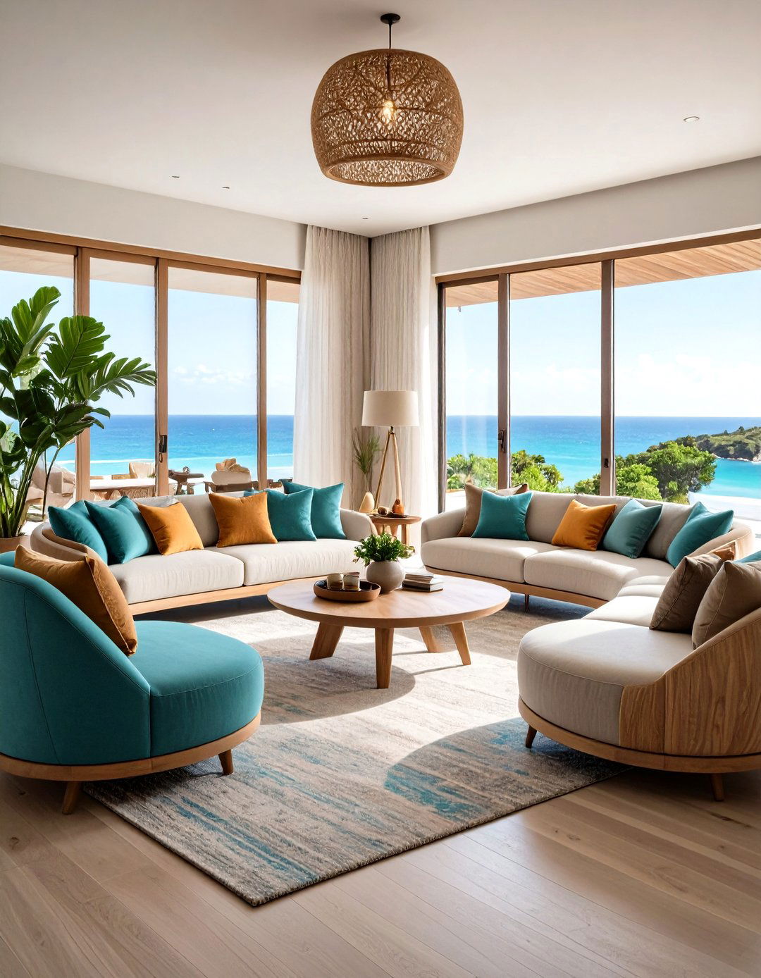 Coastal Decor Porthole Window Mirror Installations - 20 Coastal Decor Ideas