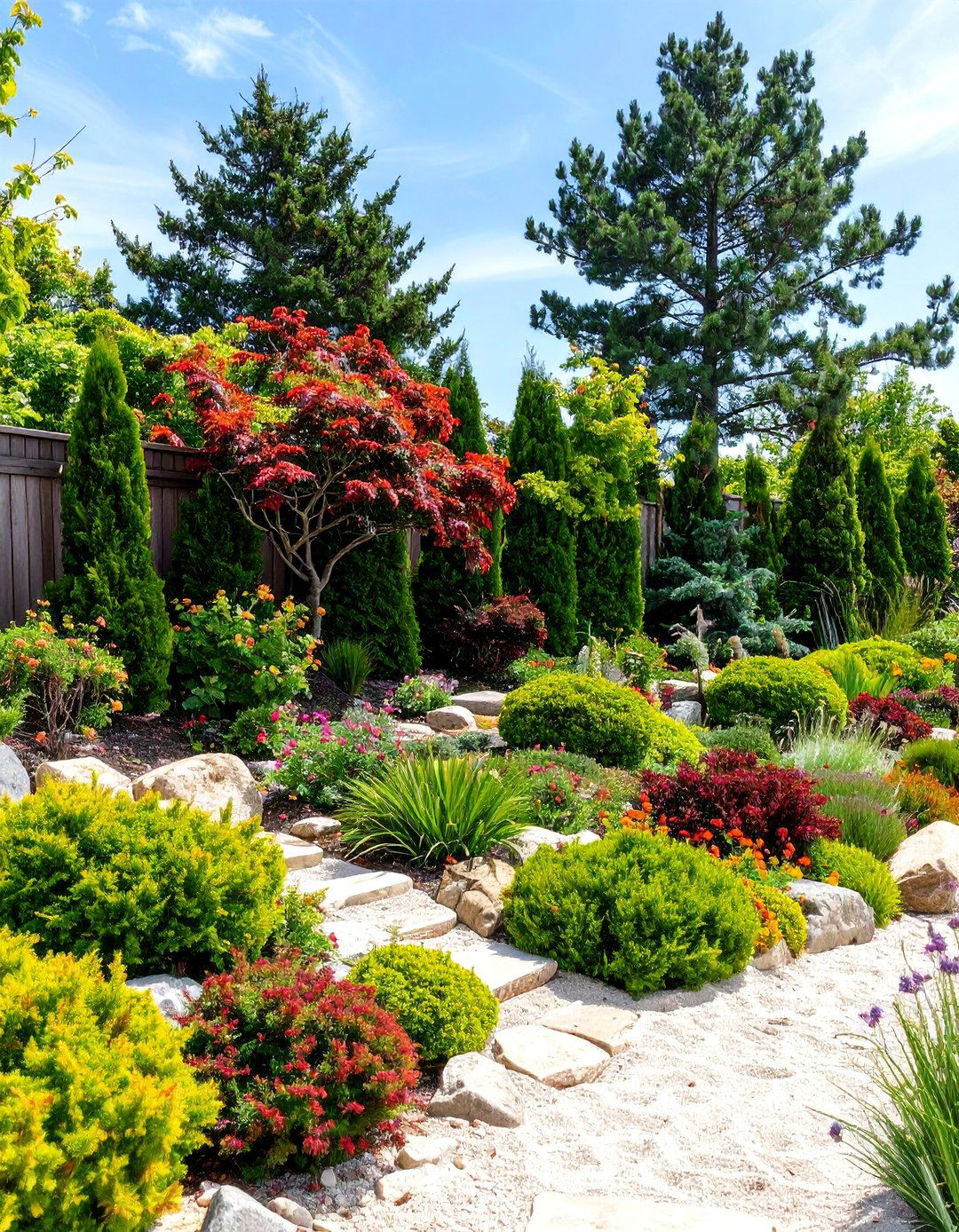Coastal Garden Gravel Pathways - 20 Coastal Garden Ideas