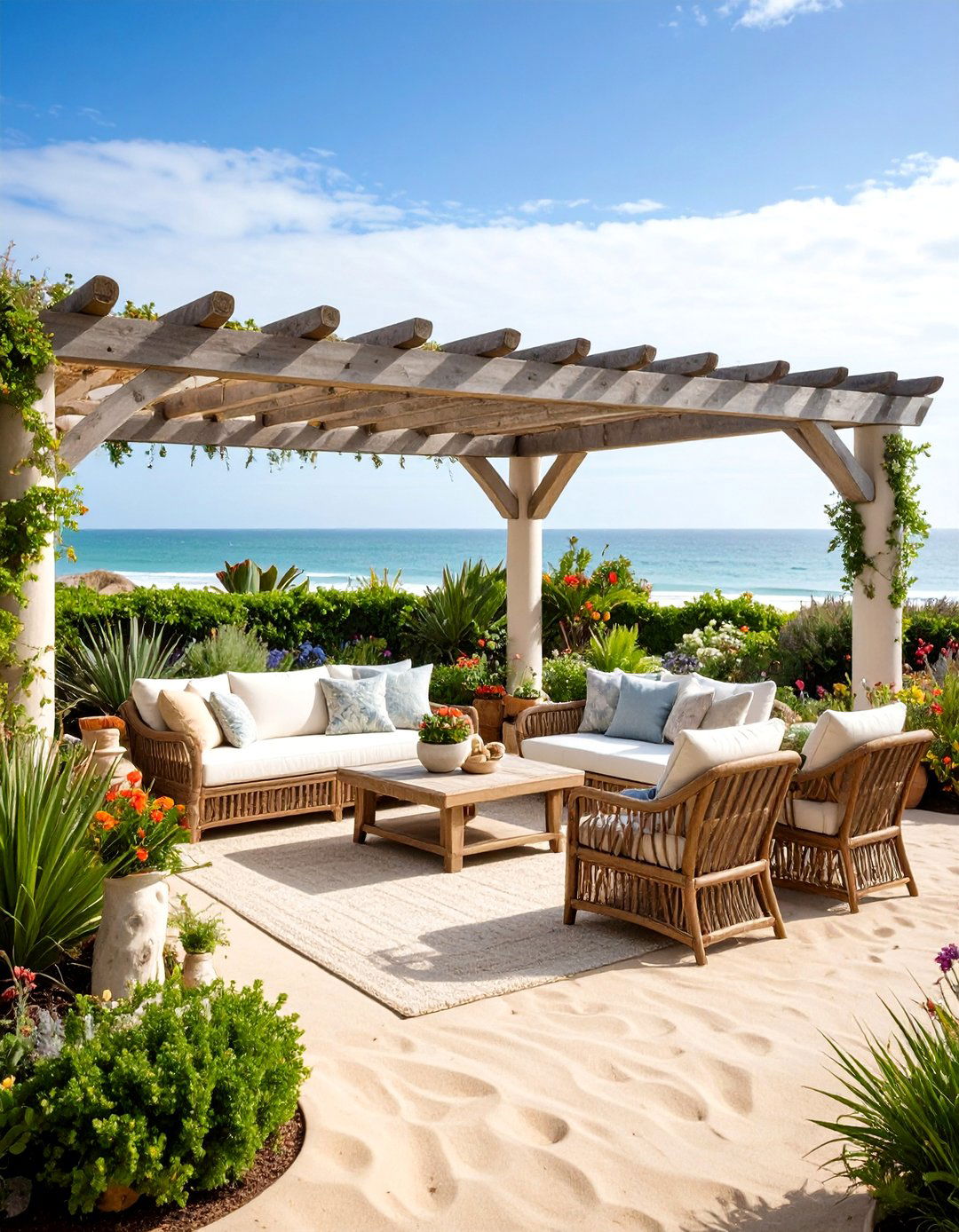 Coastal Garden Windbreak Design - 20 Coastal Garden Ideas