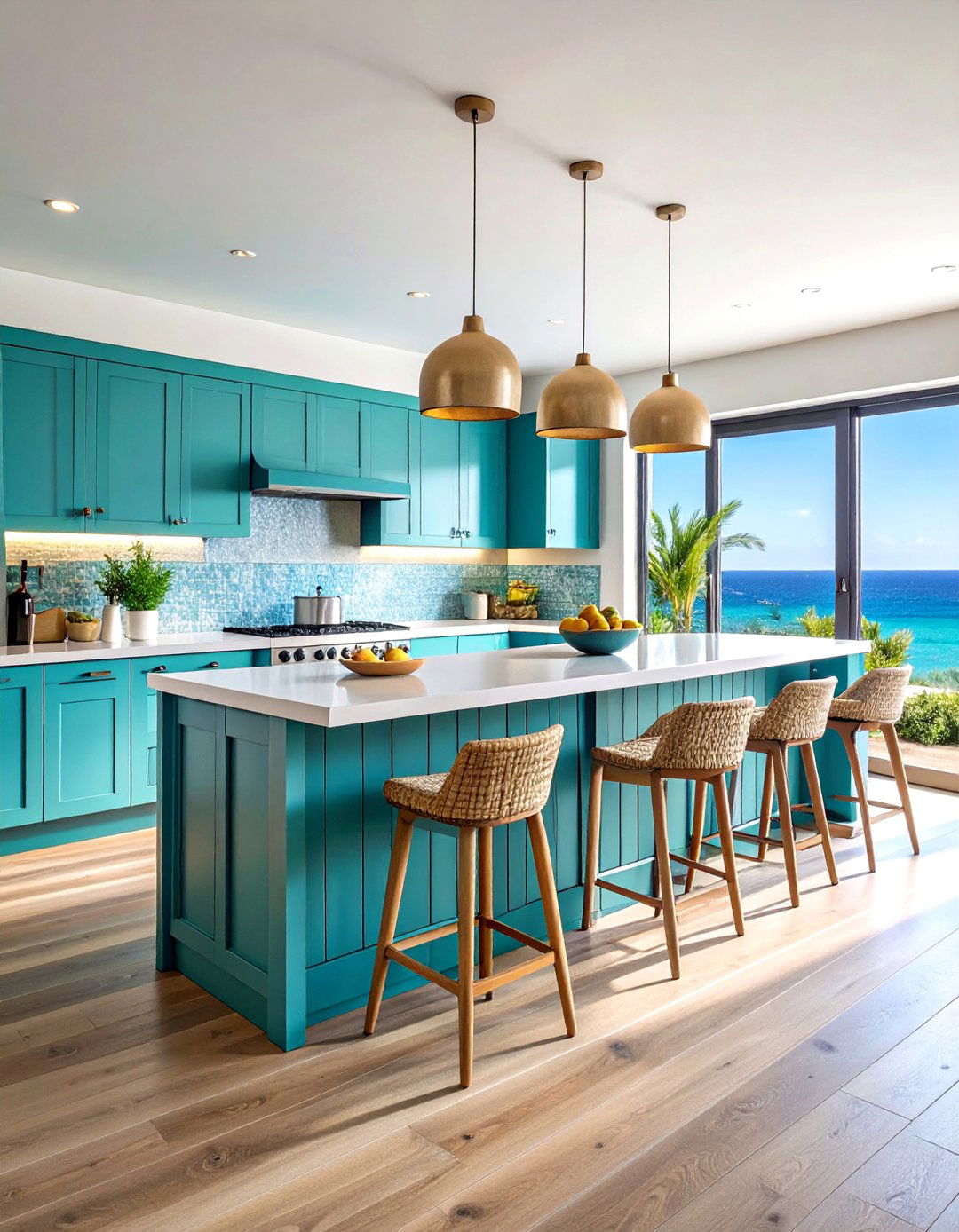 Coastal Kitchen Bar Theme - 20 Kitchen Bar Ideas