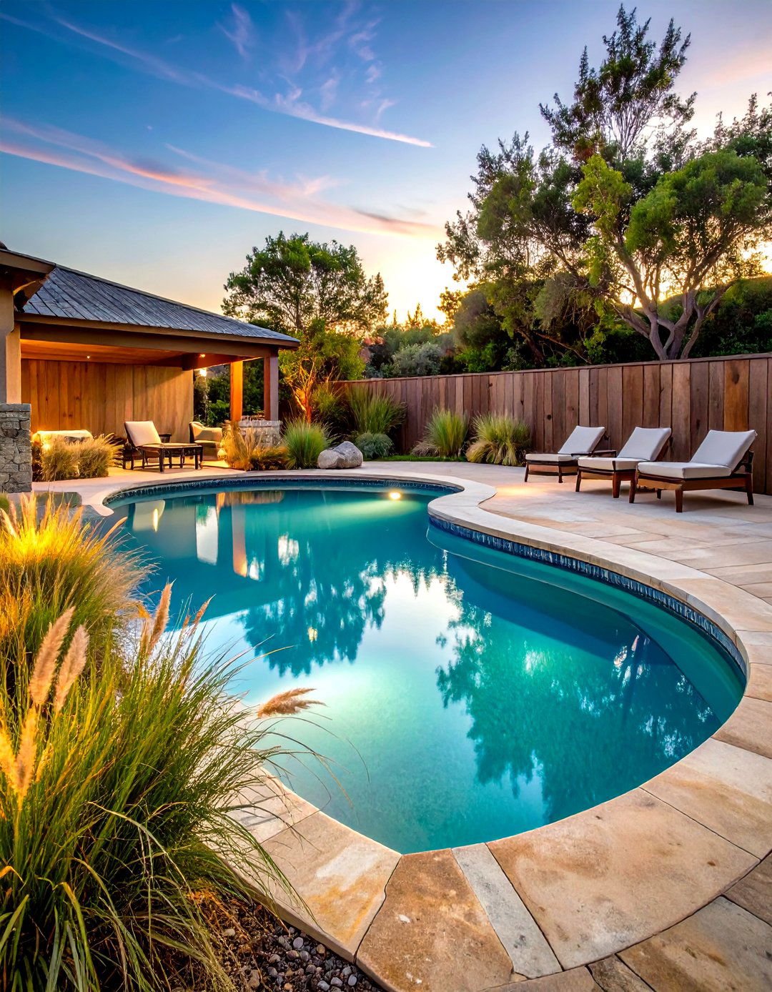 Coastal Lagoon Pool Landscaping - 20 Pool Landscaping Ideas