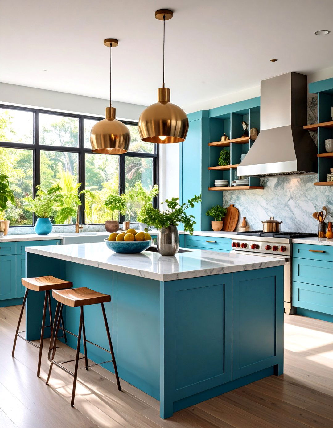 Coastal Natural Kitchen Island Centerpiece - 20 Kitchen Island Centerpiece Ideas
