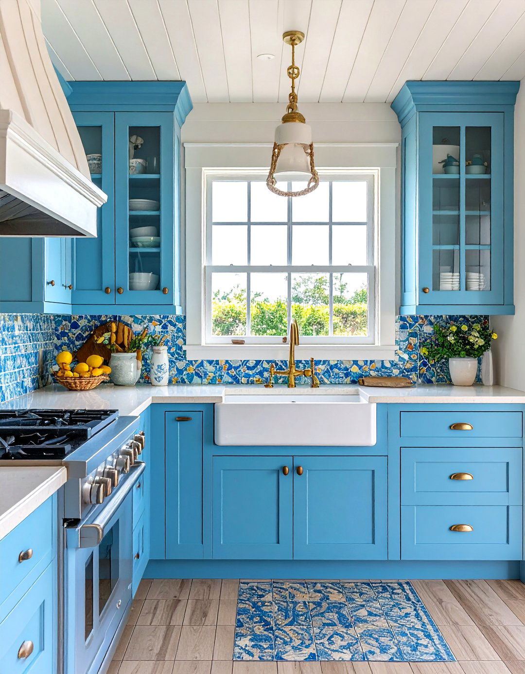 Coastal Nautical Kitchen Window Over Sink - 20 Kitchen Window Ideas Over Sink