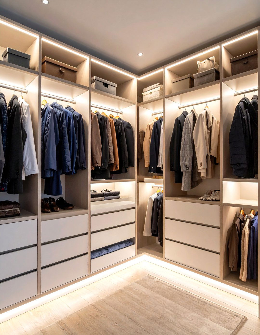 Coat Closet Lighting Solutions - 20 Coat Closet Ideas
