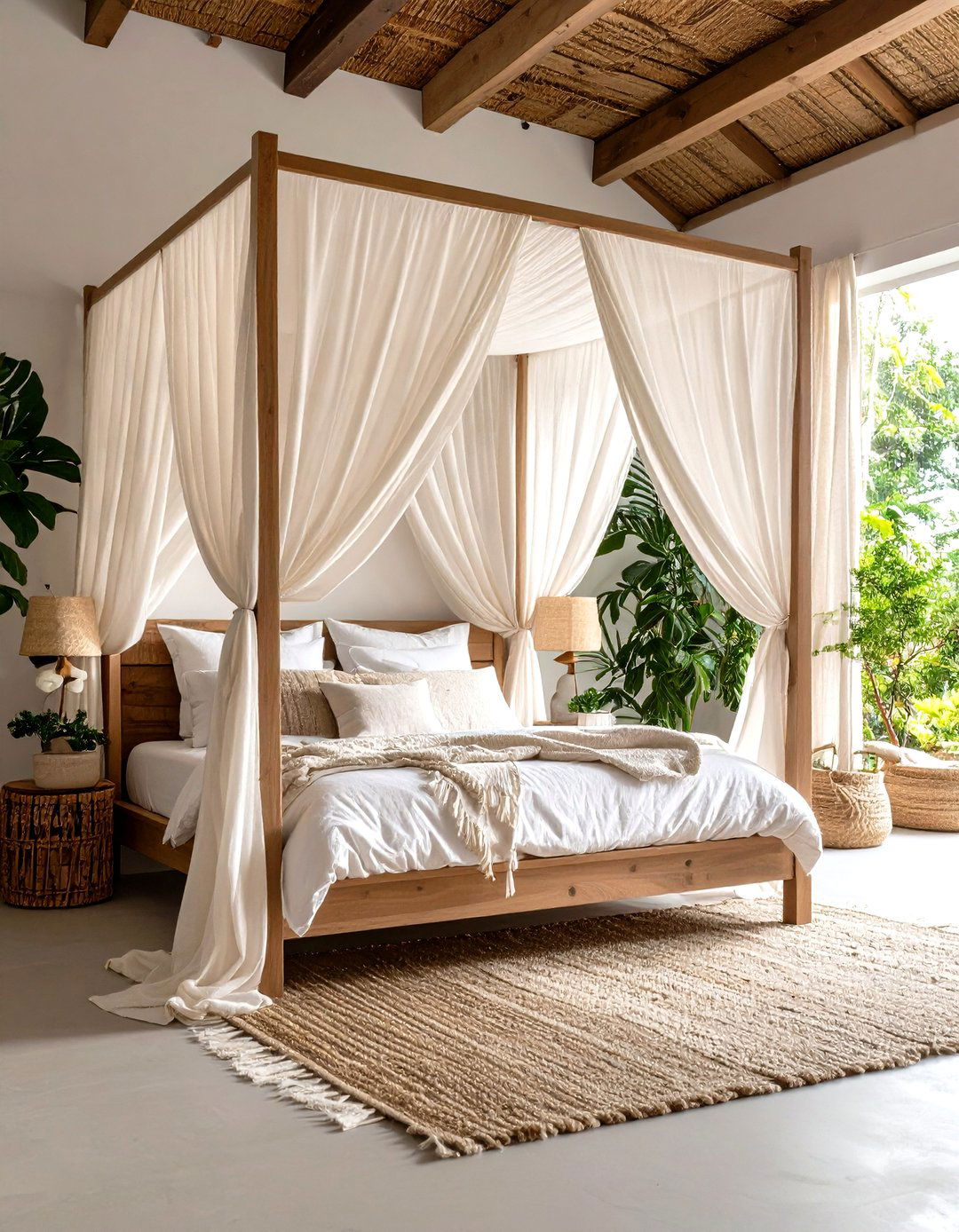 Cocooning Canopy Beds - 20 Dreamy Bedroom Design Ideas