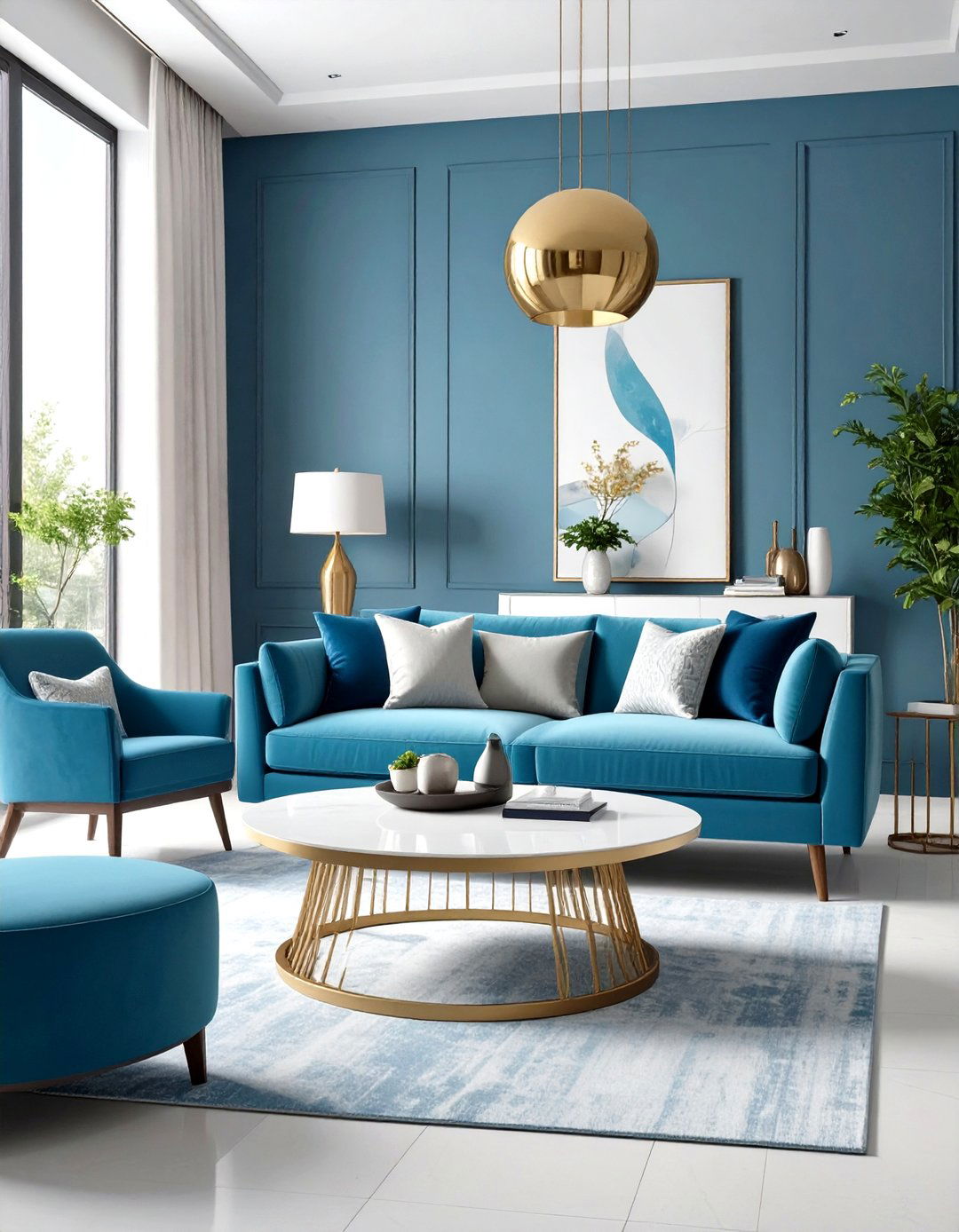 Coffee Table Color Coordination - 20 Coffee Table Decor Ideas