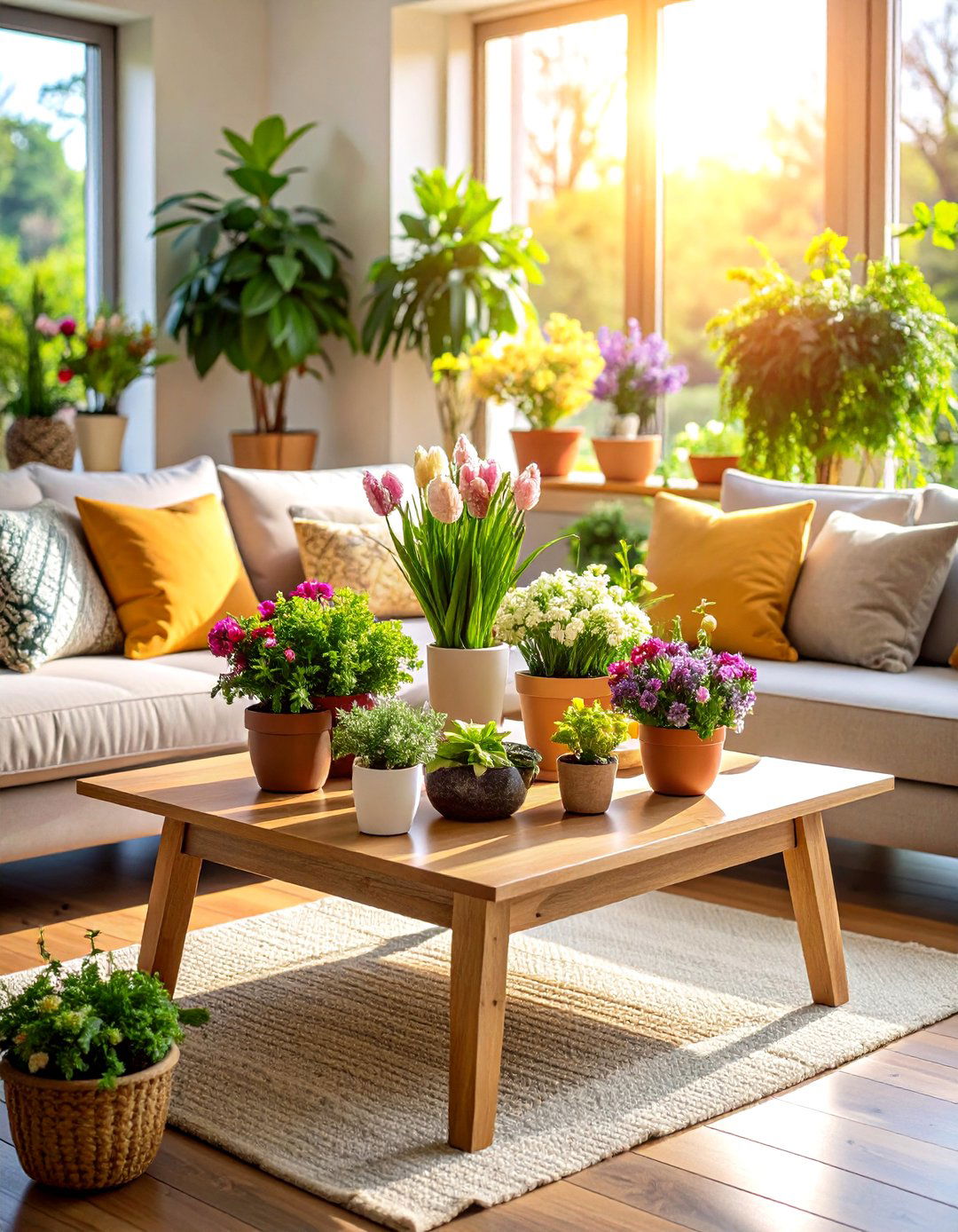 Coffee Table Plant Garden - 20 Coffee Table Decor Ideas