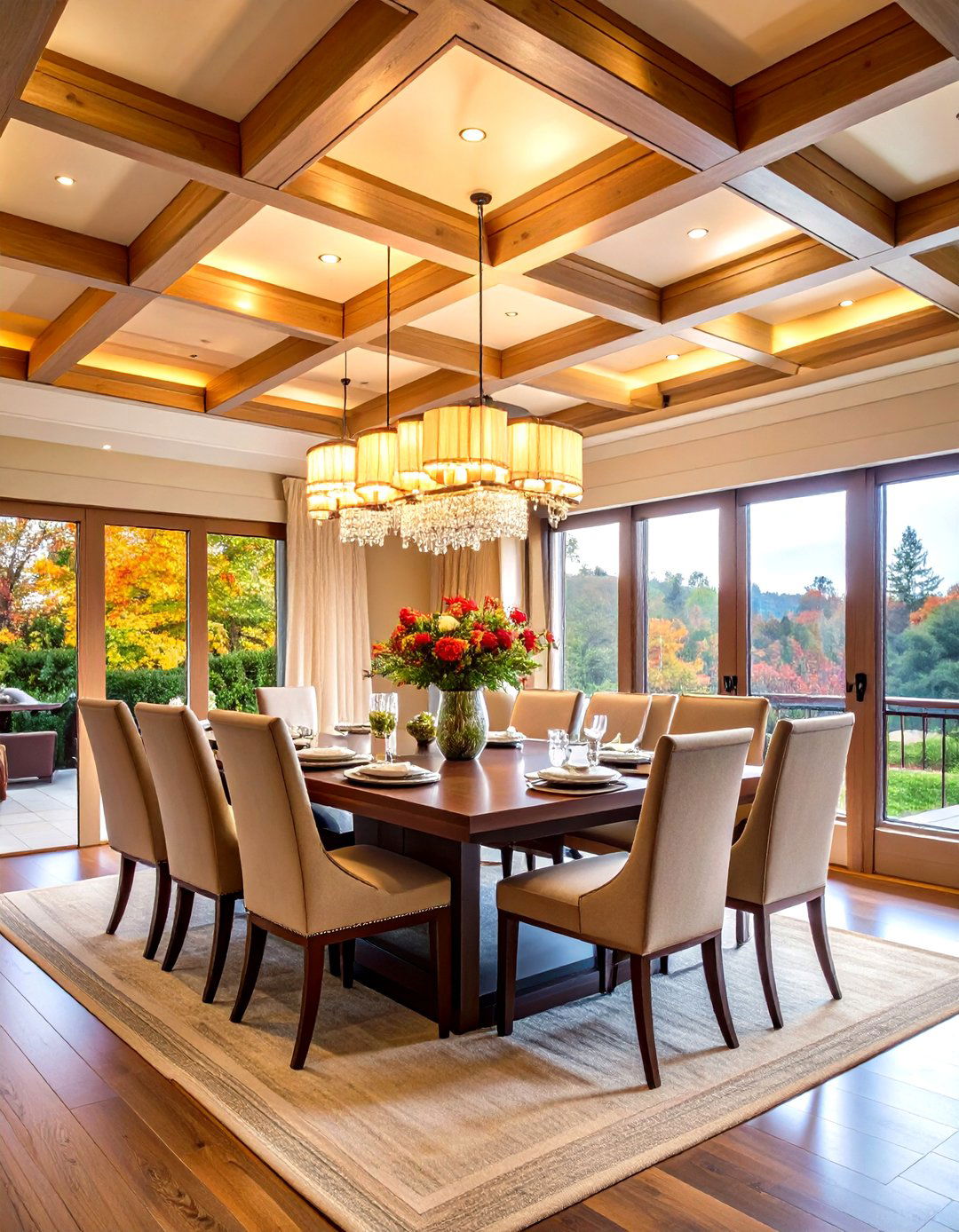 Coffered Plywood Ceiling Design - 20 Plywood Ceiling Ideas