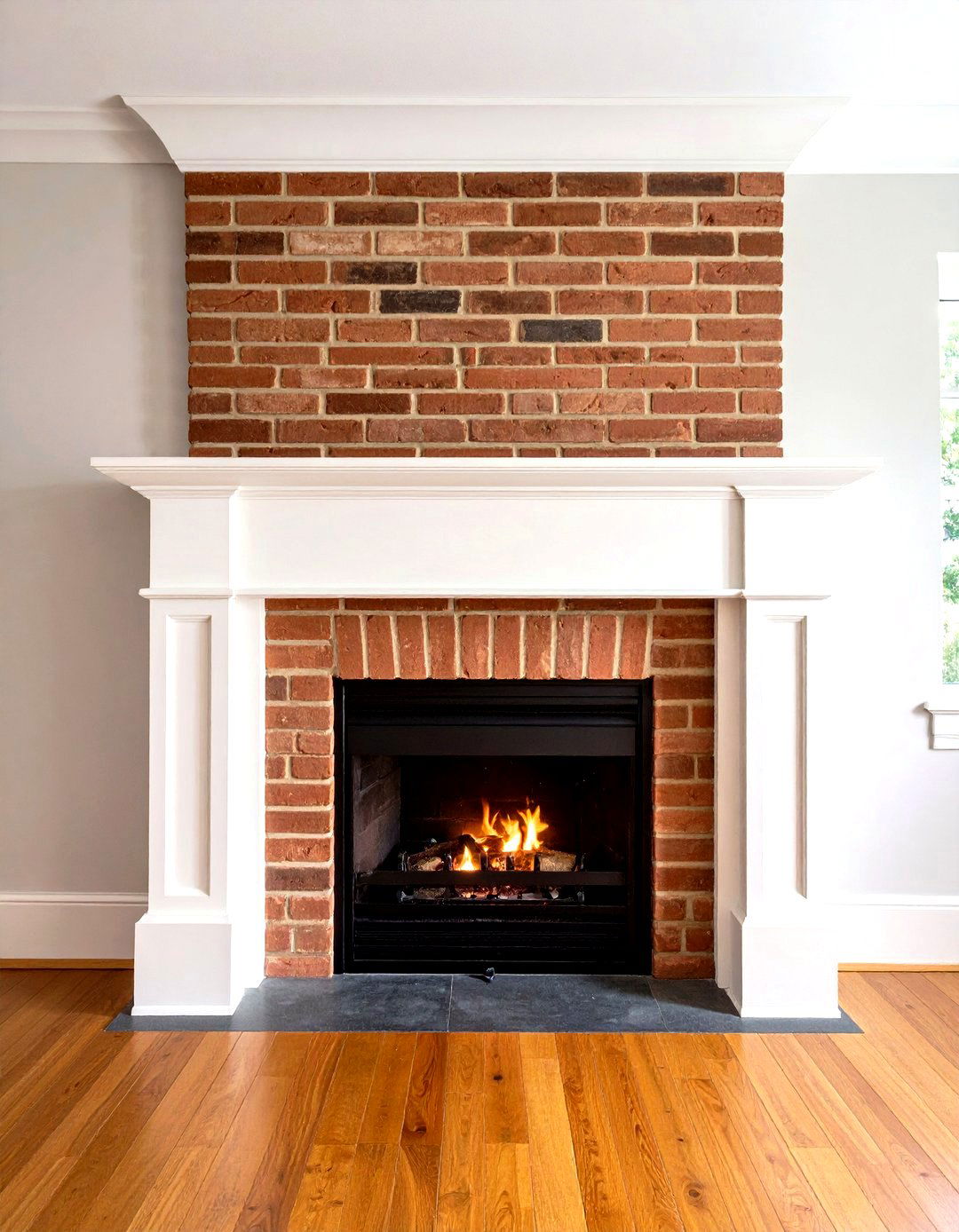 Colonial Fireplace Simplicity - 20 Traditional Fireplaces