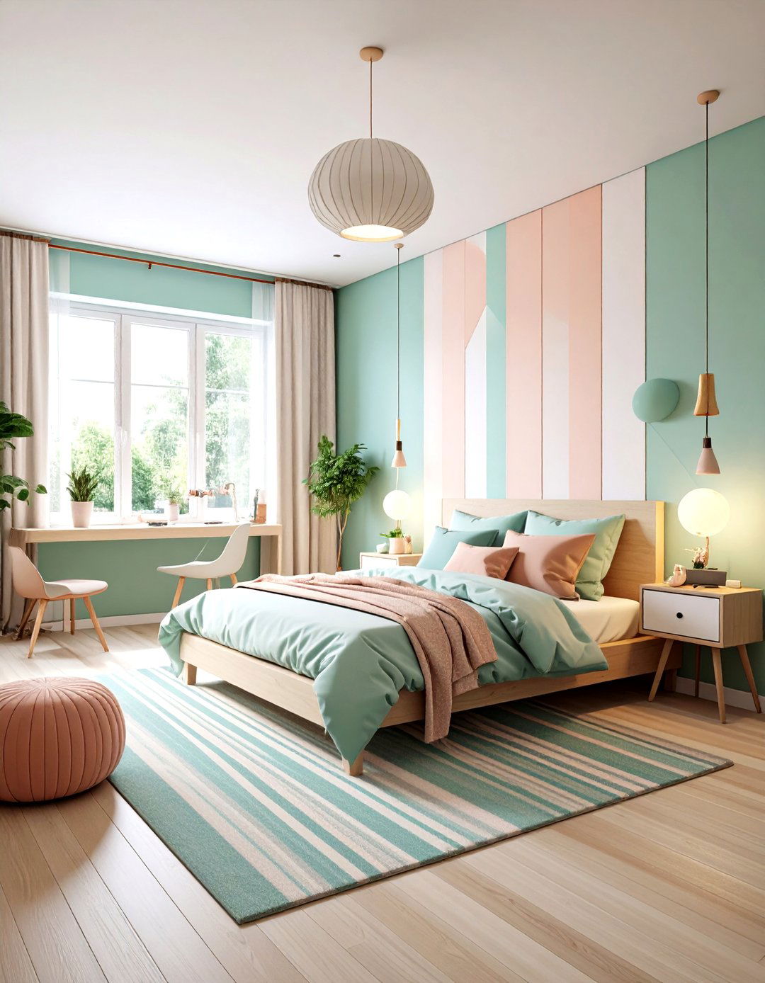Color Blocking Techniques - 20 Tween Bedroom Ideas