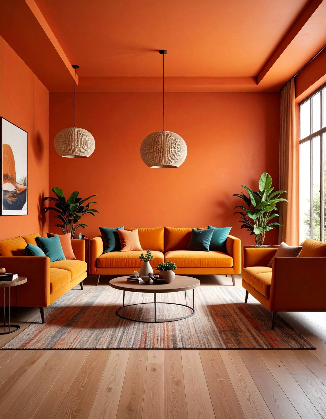 Color Drenched Ceiling Paint Schemes - 20 Ceiling Paint Ideas