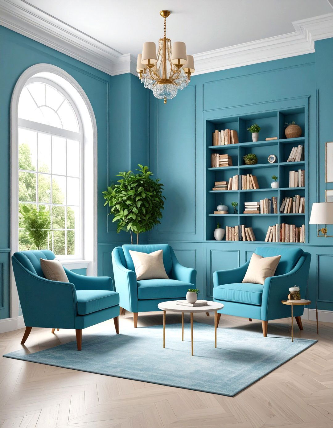 Color Drenched Space - 20 Wall Painting Ideas of Any Room