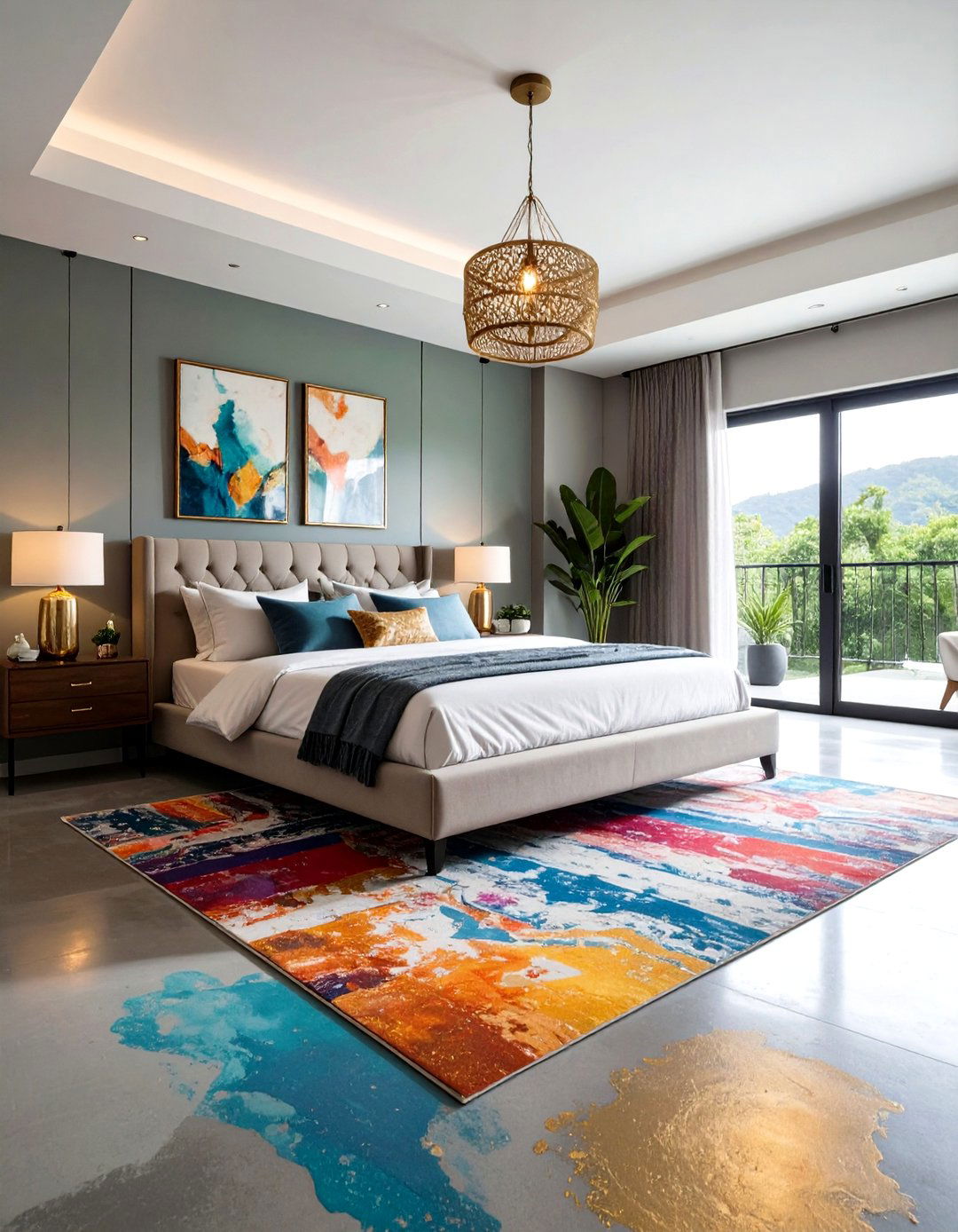 Color Options and Customization - 20 Stained Concrete Floors