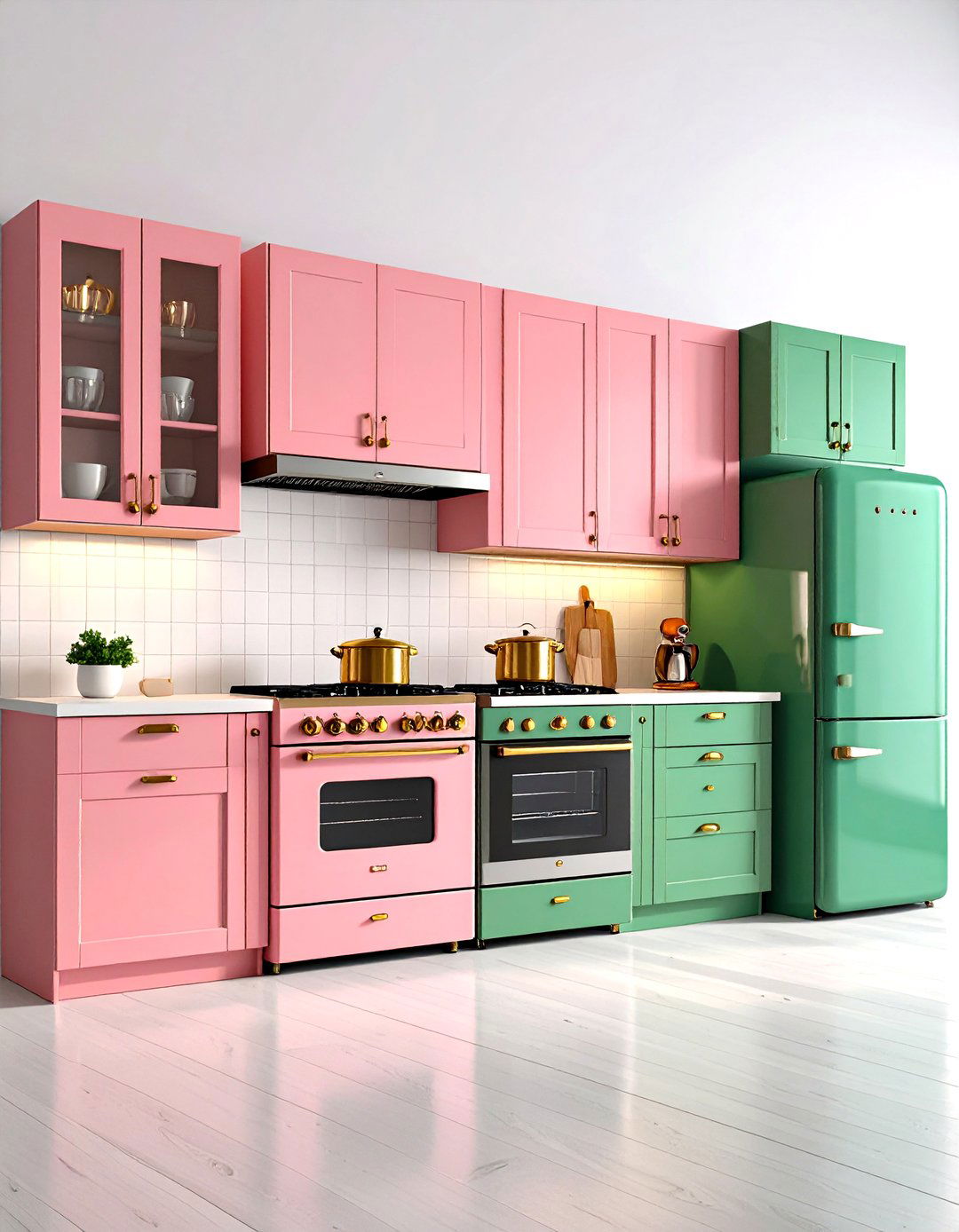 Color Pop Appliances Inject Personality - 20 Dream Kitchen Ideas