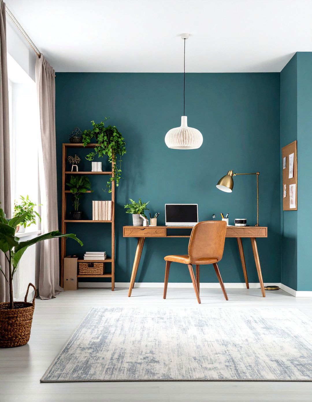 Color Psychology Paint Palette for a Focused Home Office - 20 Home Office Decor Ideas