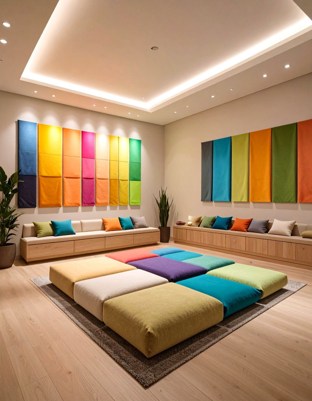 Color Therapy Room - 20 Spa Room Ideas