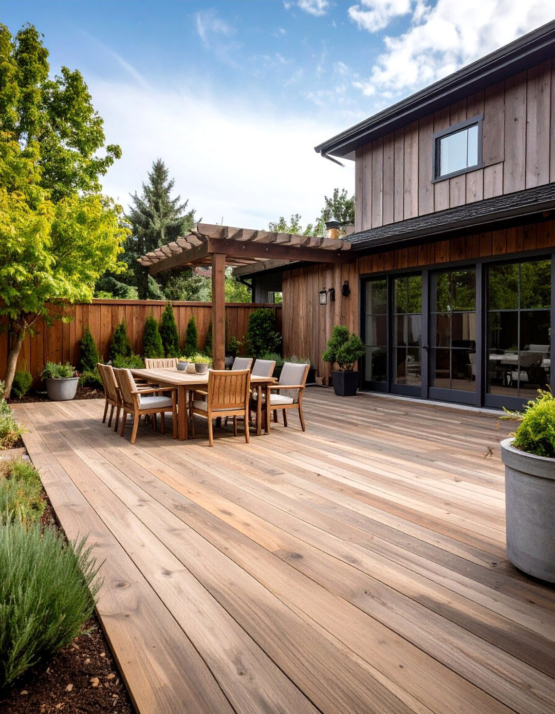 Color Wash Finishing - 20 Stamped Concrete Patio Ideas