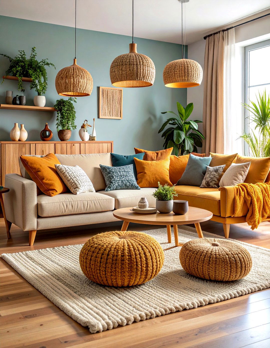 Comfort Centric Scandinavian Living Room Design - 20 Scandinavian Interior Design Ideas