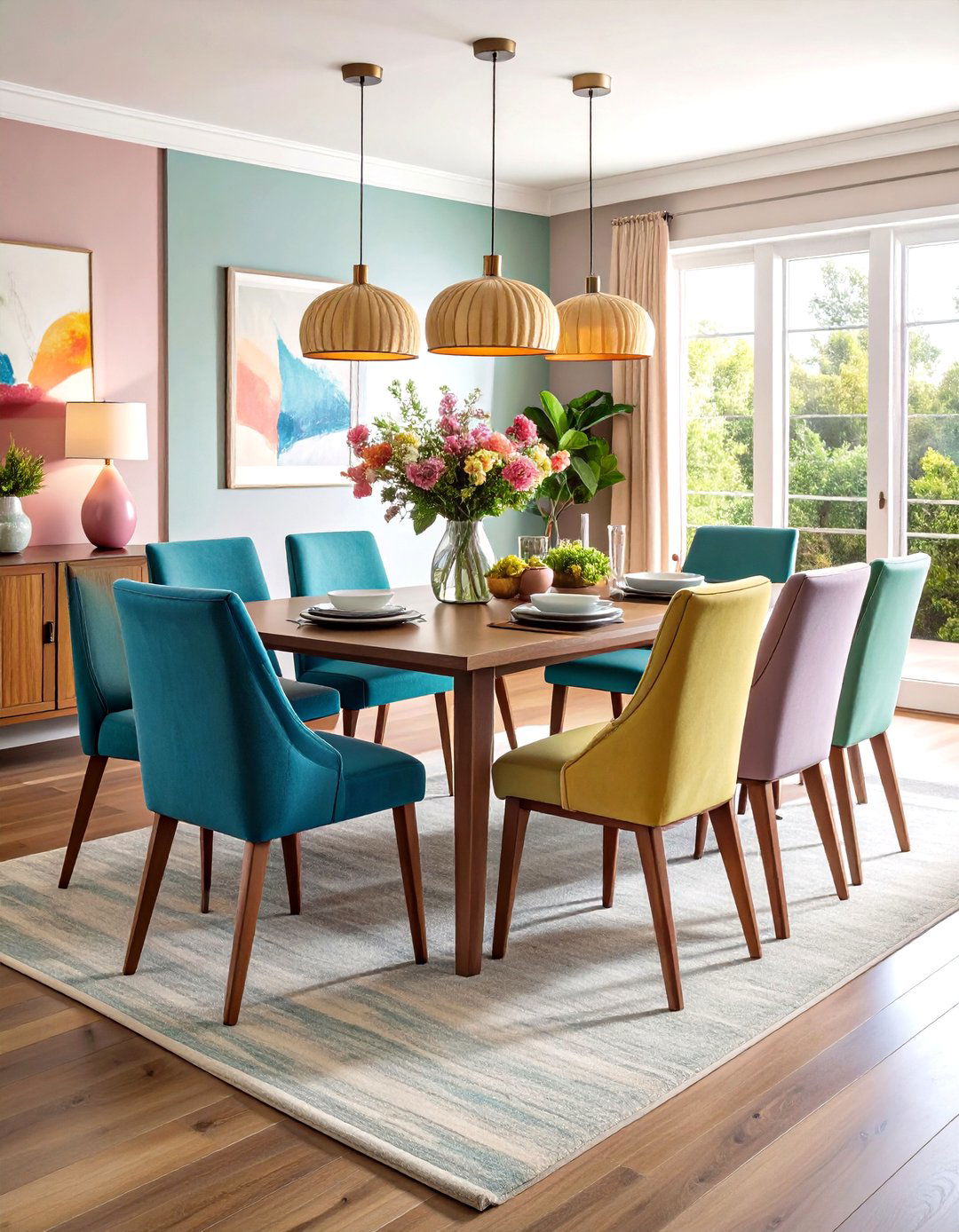 Comfortable Transitional Dining Room Seating Solutions - 20 Transitional Dining Room Ideas