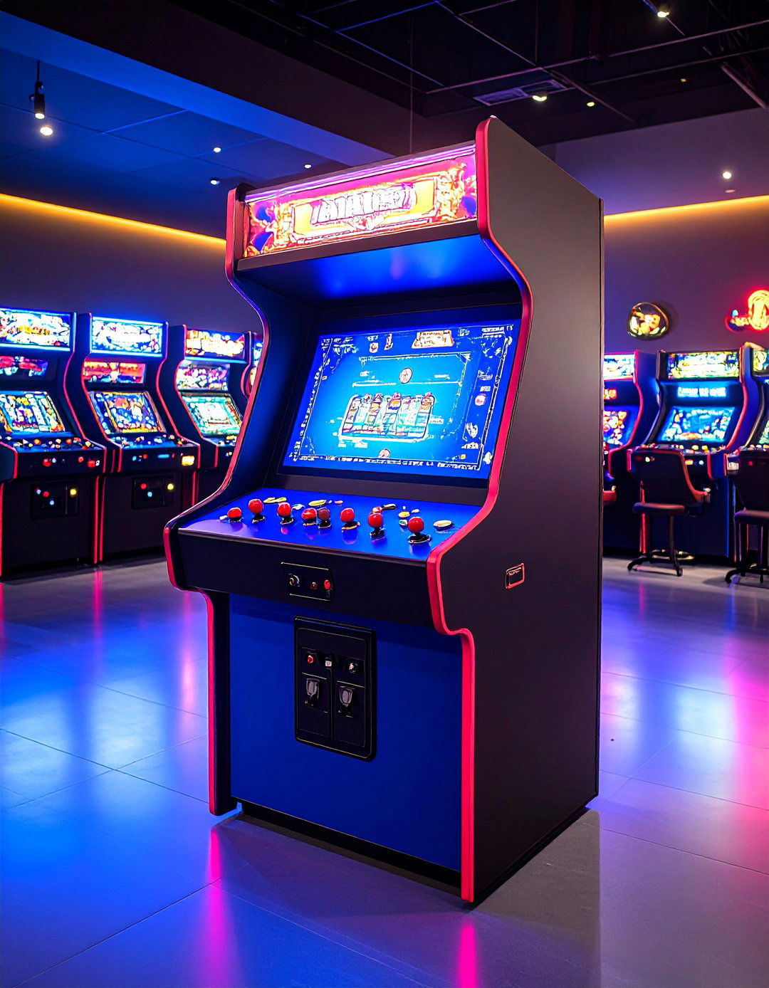 Compact Arcade Cabinet - 20 Small Game Room Ideas