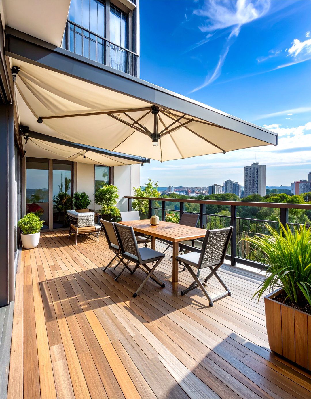 Compact City Micro Cantilever Balcony - 20 Cantilever Balcony Ideas