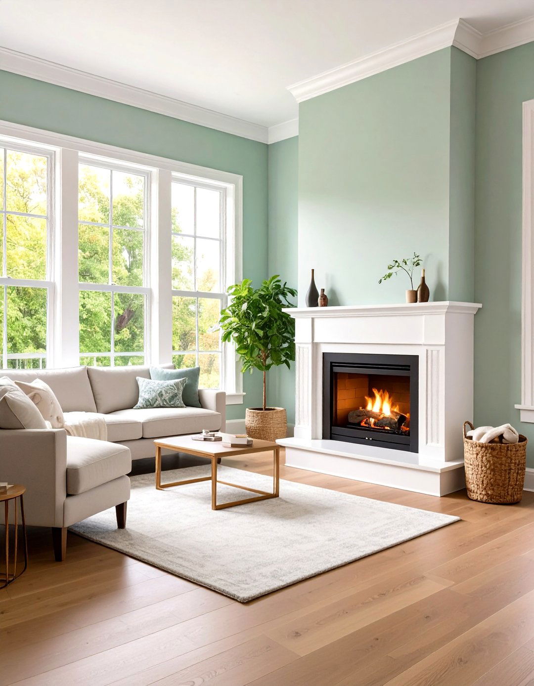 Compact Corner Fireplace for Small Living Spaces - 20 Corner Fireplace Ideas