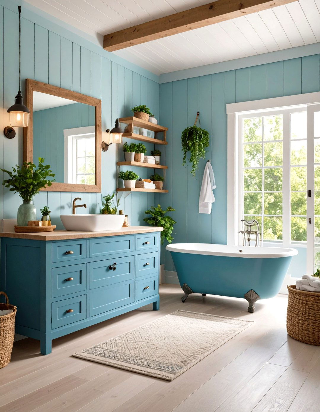 Compact Farmhouse Modern Farmhouse Bathroom - 20 Modern Farmhouse Bathroom Ideas