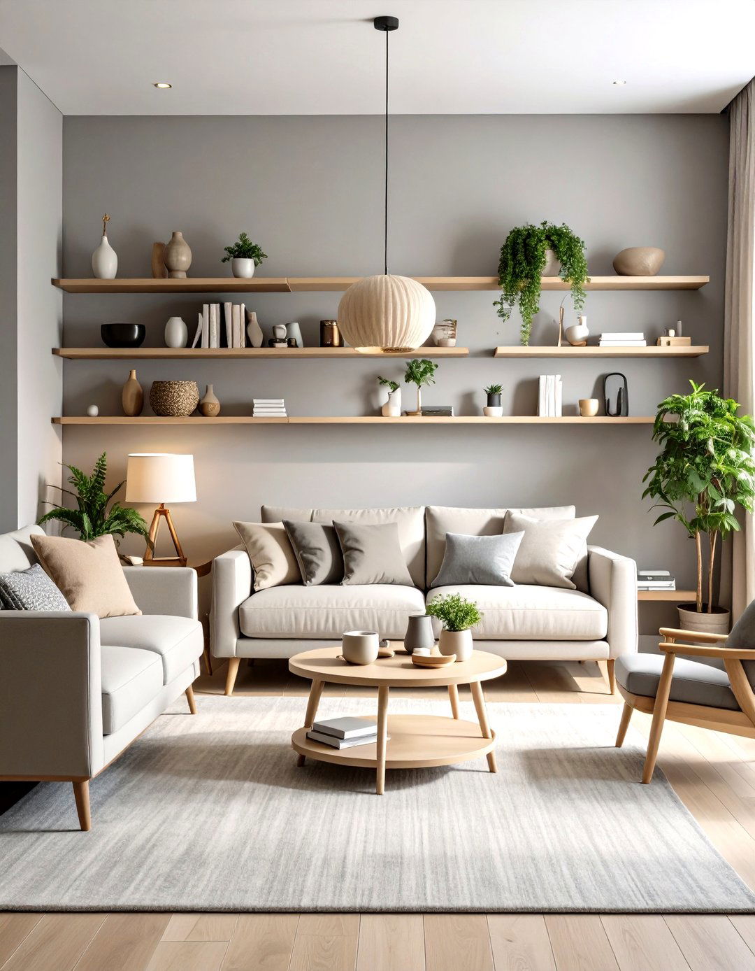 Compact Layout Tricks for Small Grey and Cream Living Rooms - 20 Grey and Cream Living Room Ideas