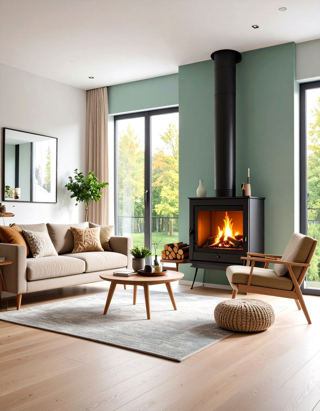 Compact Log Burner Small Space Solution - 20 Log Burner Ideas