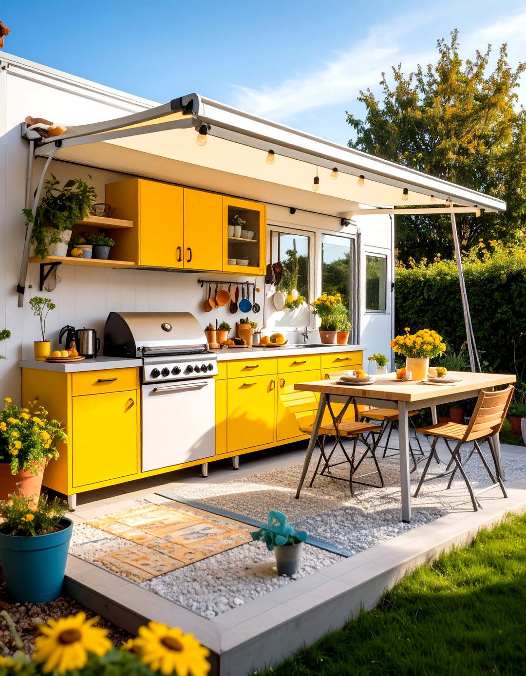 Compact Portable Outdoor Kitchen Designs - 20 Outdoor Kitchen Designs