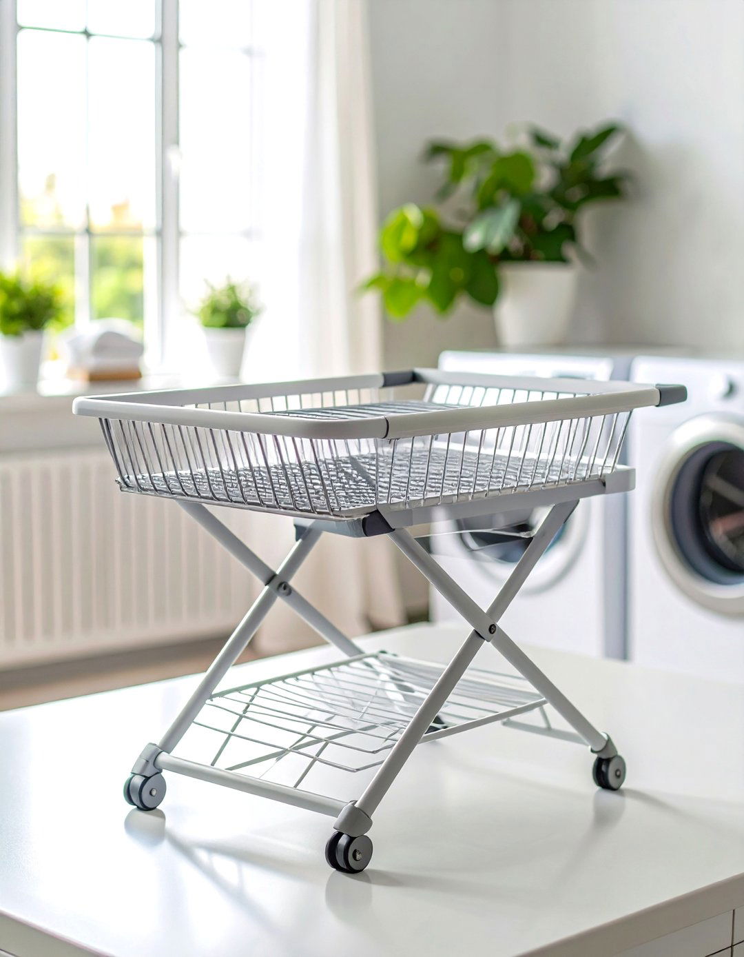 Compact Tabletop Laundry Room Drying Rack - 20 Laundry Room Drying Rack Ideas