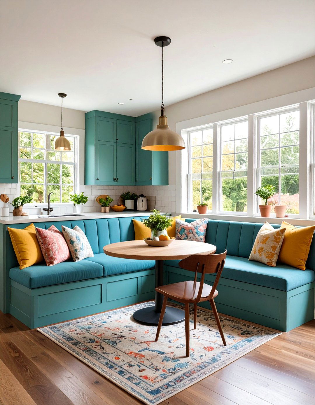 Compact Townhouse Kitchen Dining Nooks - 20 Townhouse Kitchen Ideas