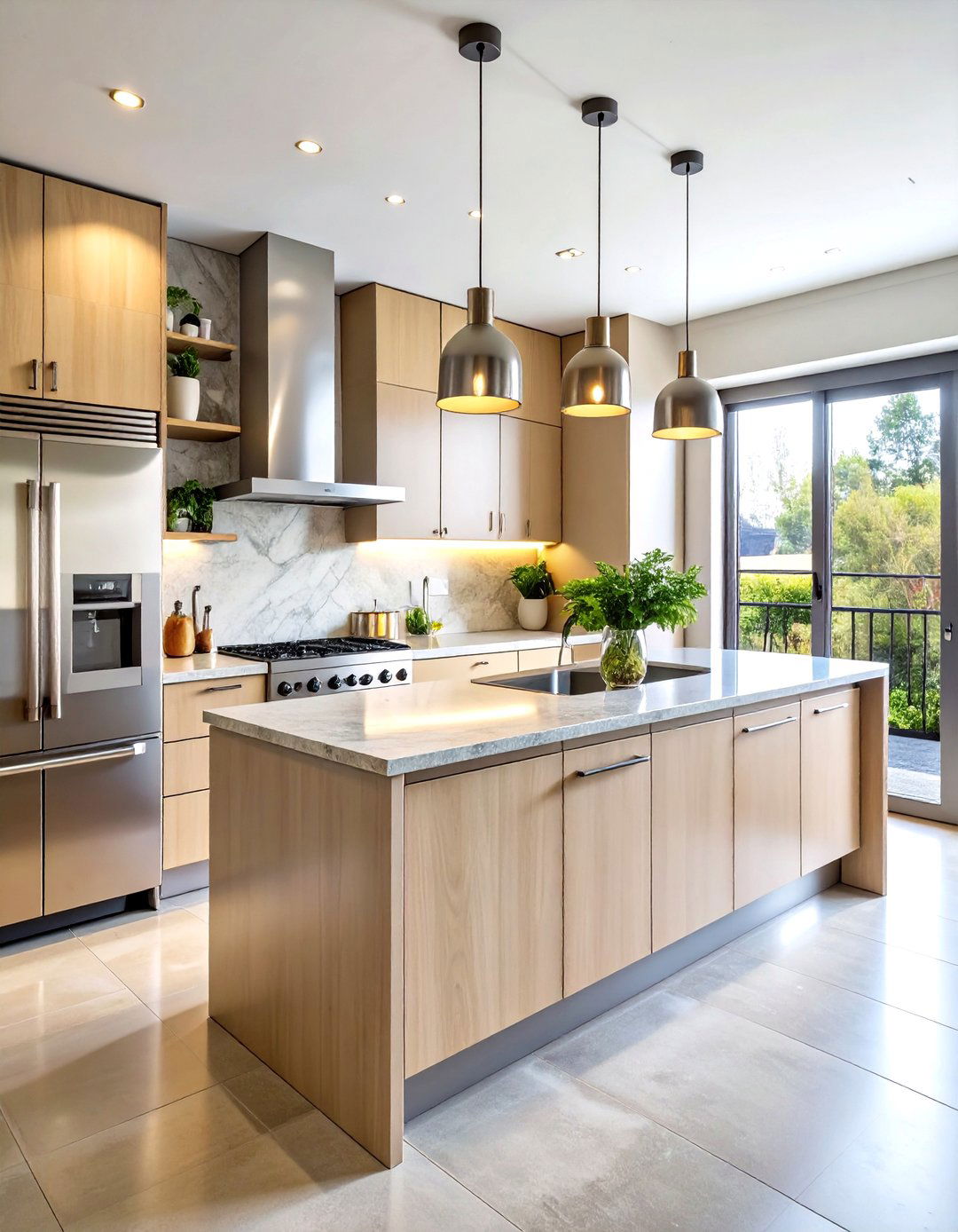 Compact Urban Kitchen With Stainless Steel Appliances - 20 Kitchen With Stainless Steel Appliances
