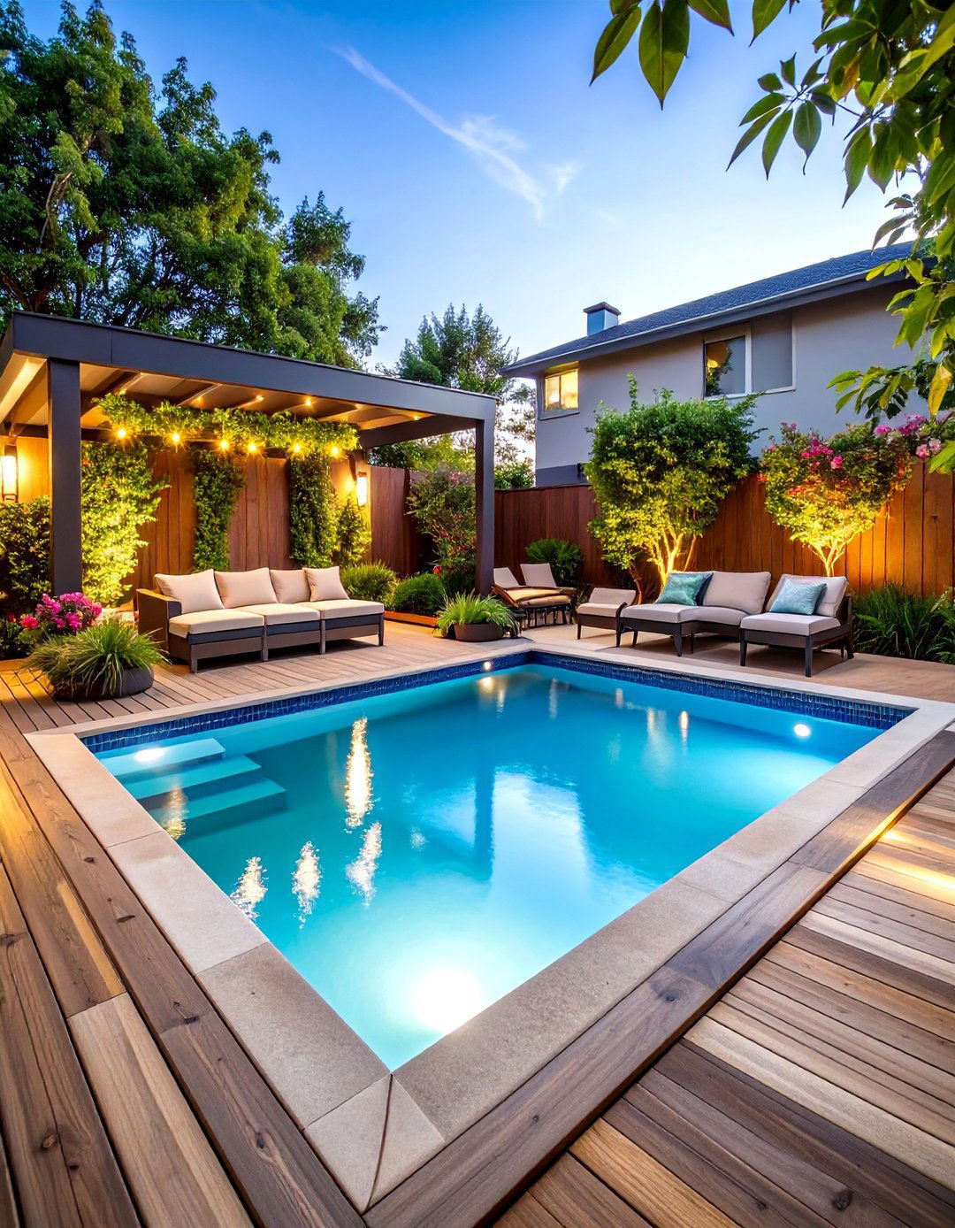 Compact Urban Lagoon Pool - 20 Lagoon Pool Ideas