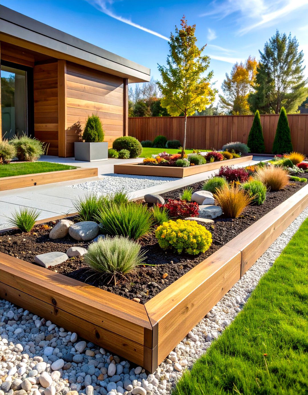 Composite Recycled Material Garden Edging System - 20 Recycled Garden Edging Ideas