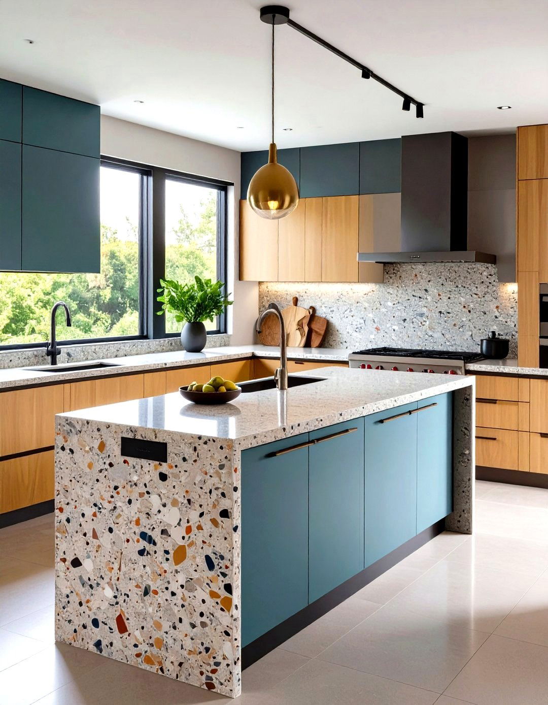 Composition and Types - 20 Terrazzo Kitchen Countertops