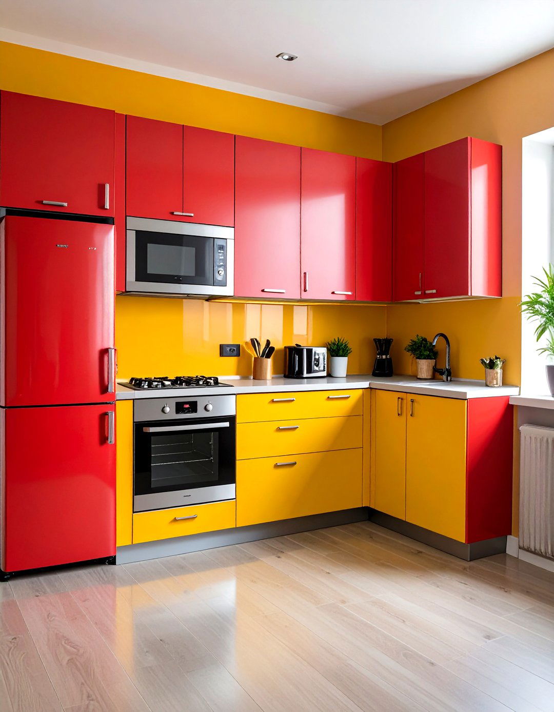 Concealed Appliance Townhouse Kitchen Design - 20 Townhouse Kitchen Ideas