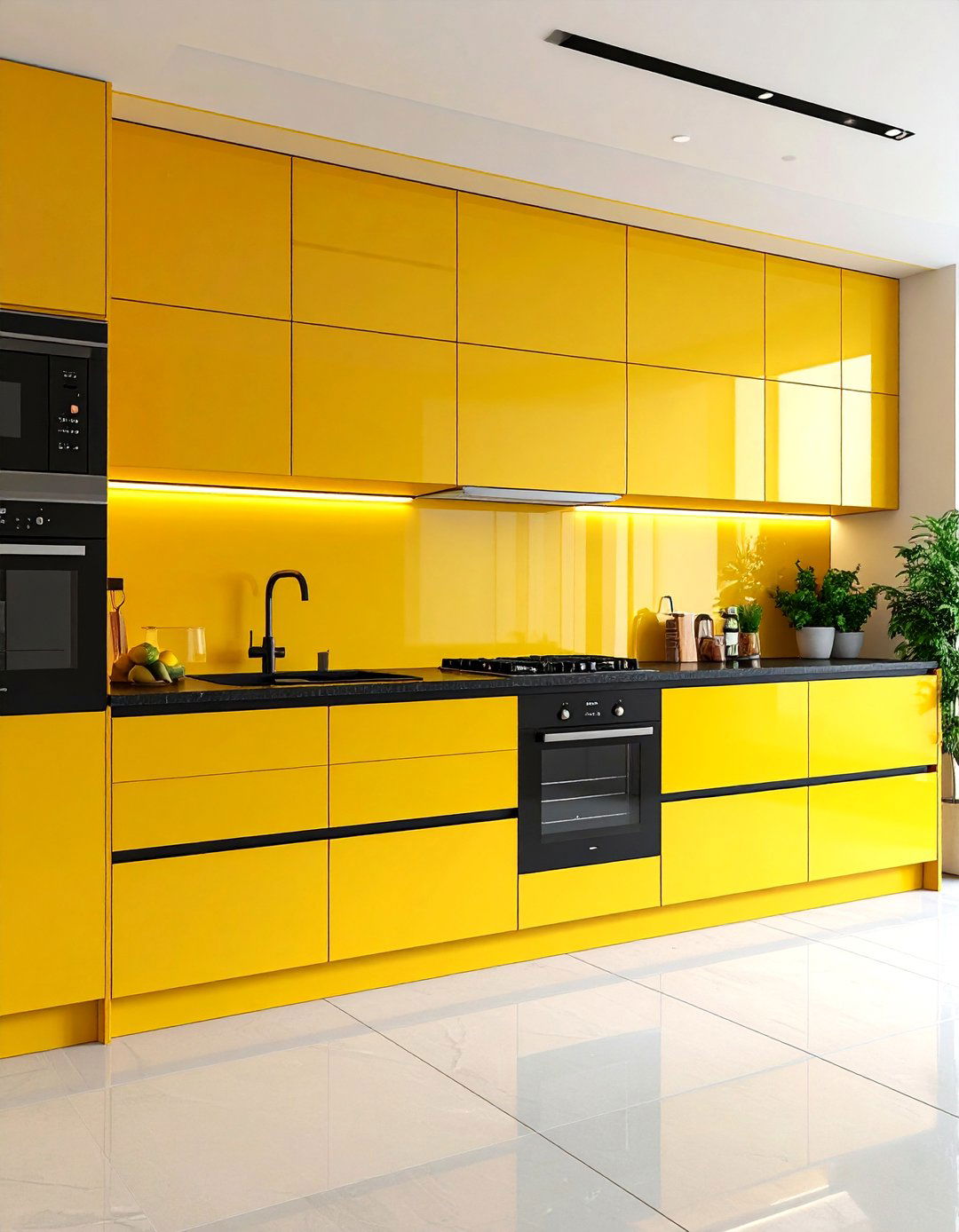 Concealed Kitchen Layout with Hidden Appliances - 20 Kitchen Layout Ideas