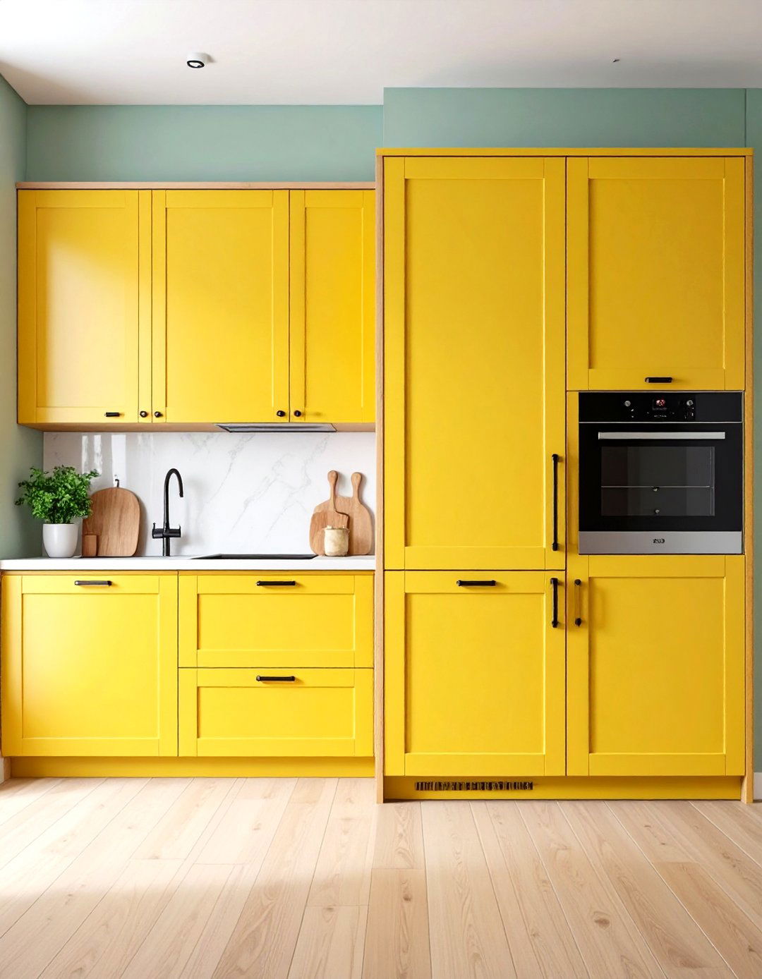 Concealed Pocket Kitchen Door System - 20 Kitchen Door Design Ideas
