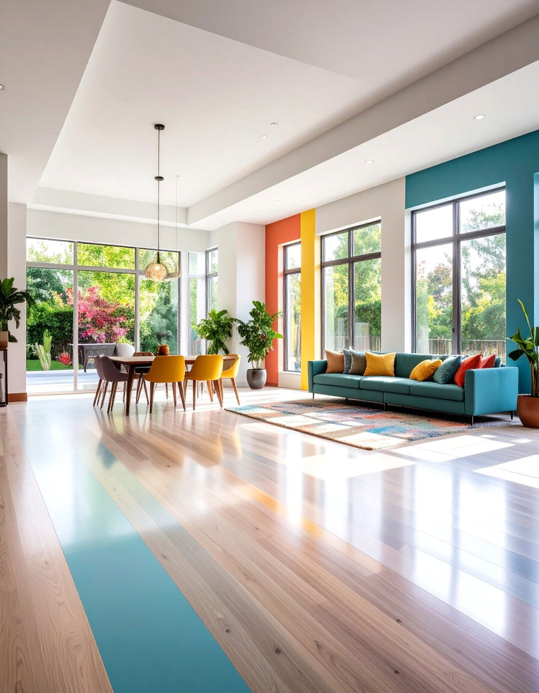 Concrete Floor Overlays with Decorative Finishes - 20 Concrete Floor Ideas