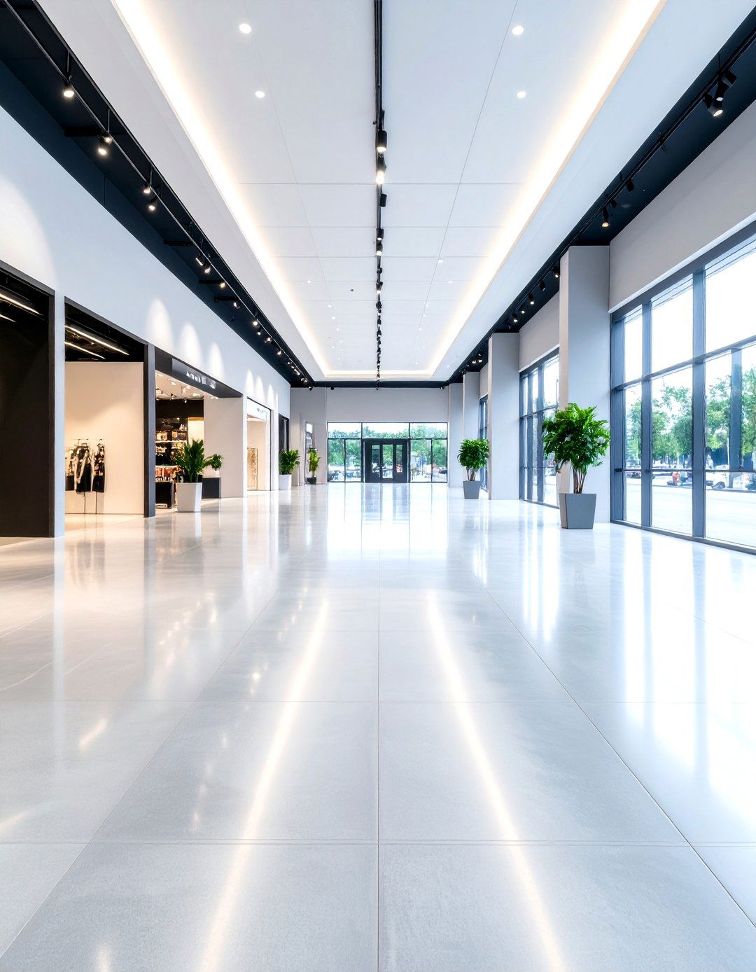 Concrete Floors with Custom Stencil Designs - 20 Concrete Floor Design Ideas