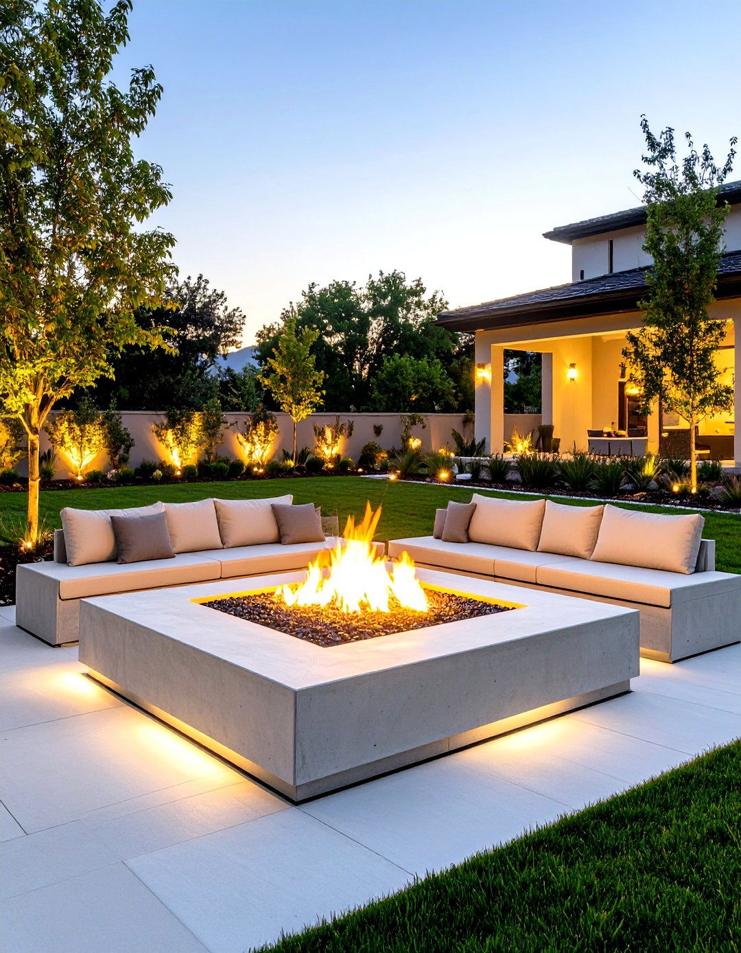 Concrete Garden Retaining Walls - 20 Concrete Garden Ideas