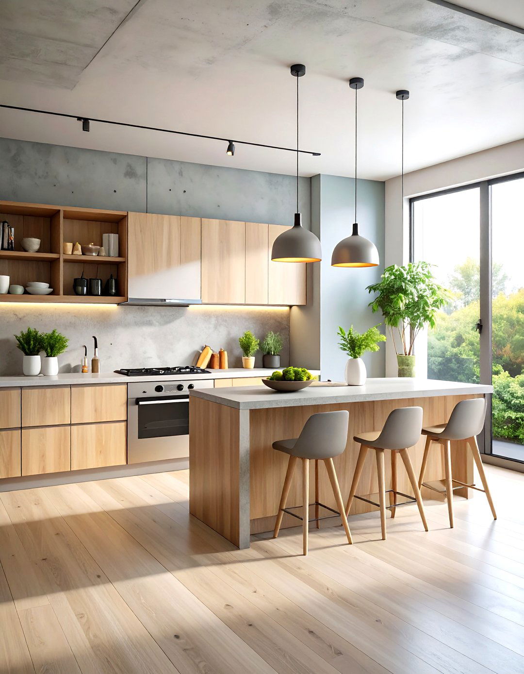 Concrete Skim Coat - 20 Wall Texture Ideas