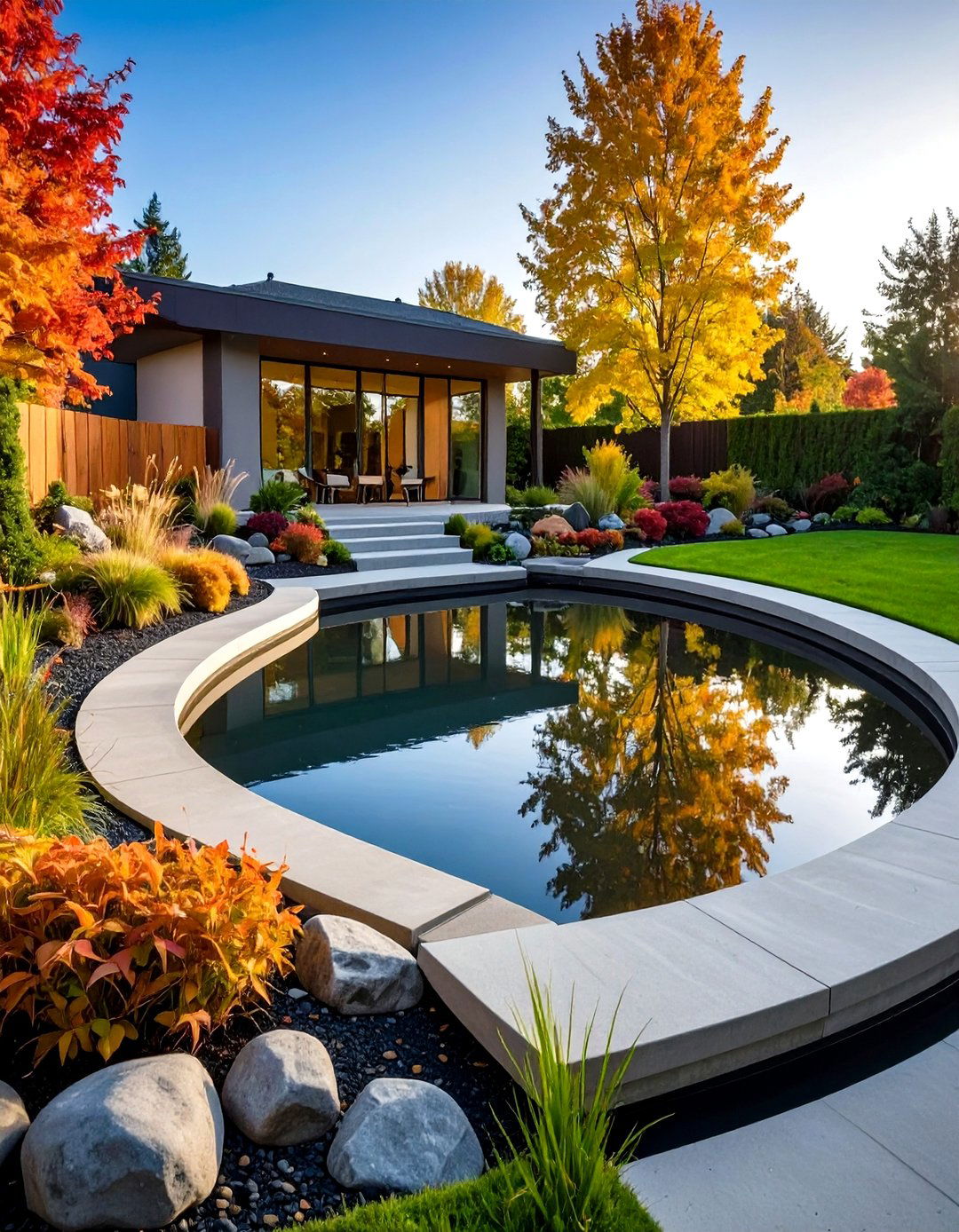 Concrete Slab Pond Edging - 20 Pond Edging Ideas